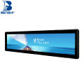 ultra wide shelf rack lcd display screen passenger information system for buses